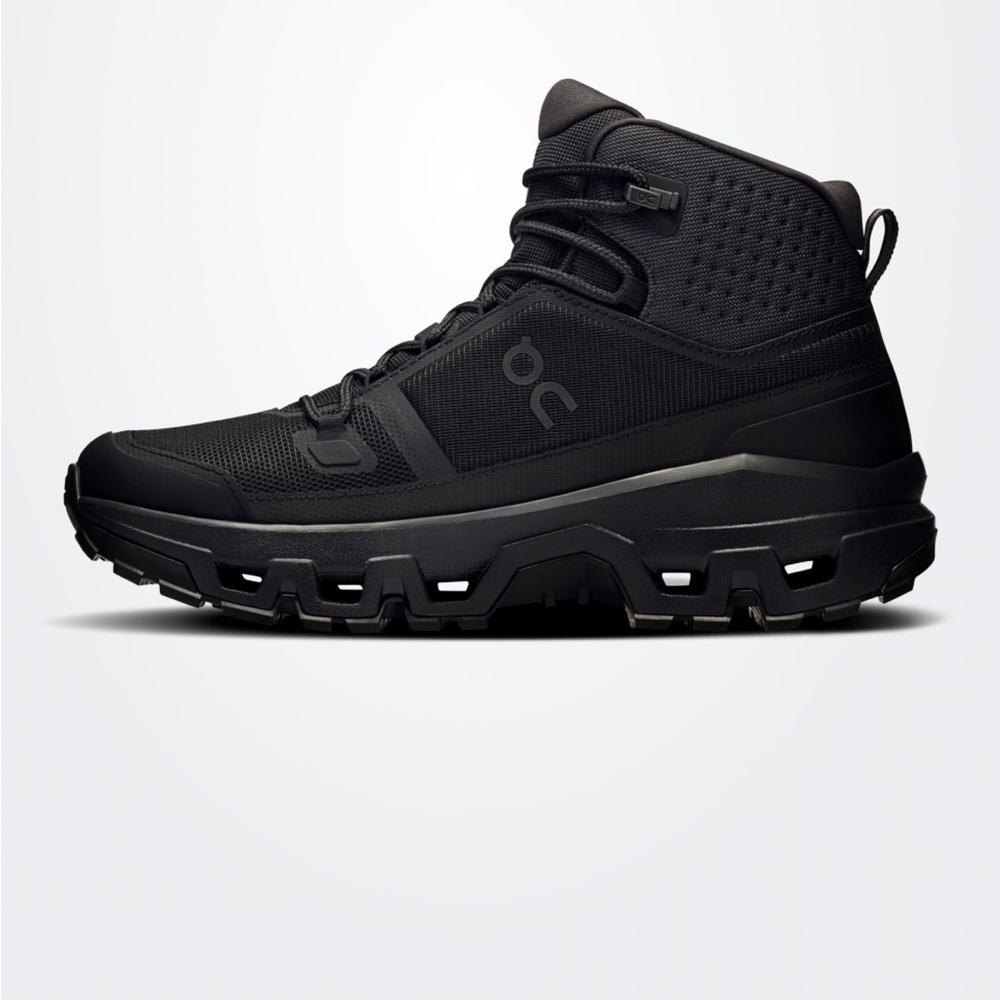 On Running Black Athletic Shoes - Picture 4 of 6